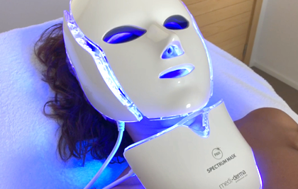 SPECTRUM MASK, llum LED per al teu rostre